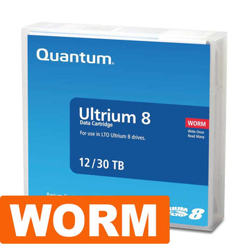 Quantum LTO 8 WORM Backup Tape (Write Once) MR-L8MQN-02, LTO8